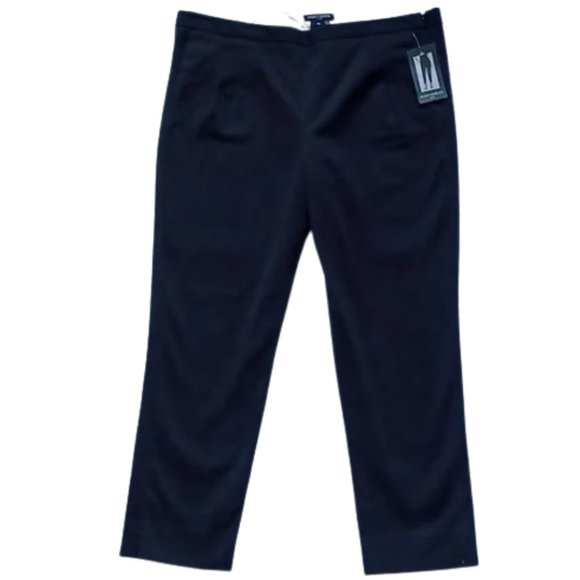 Mario Serrani Stretch Cotton Cropped Pant NEW- Sz. 16 - Picture 1 of 9